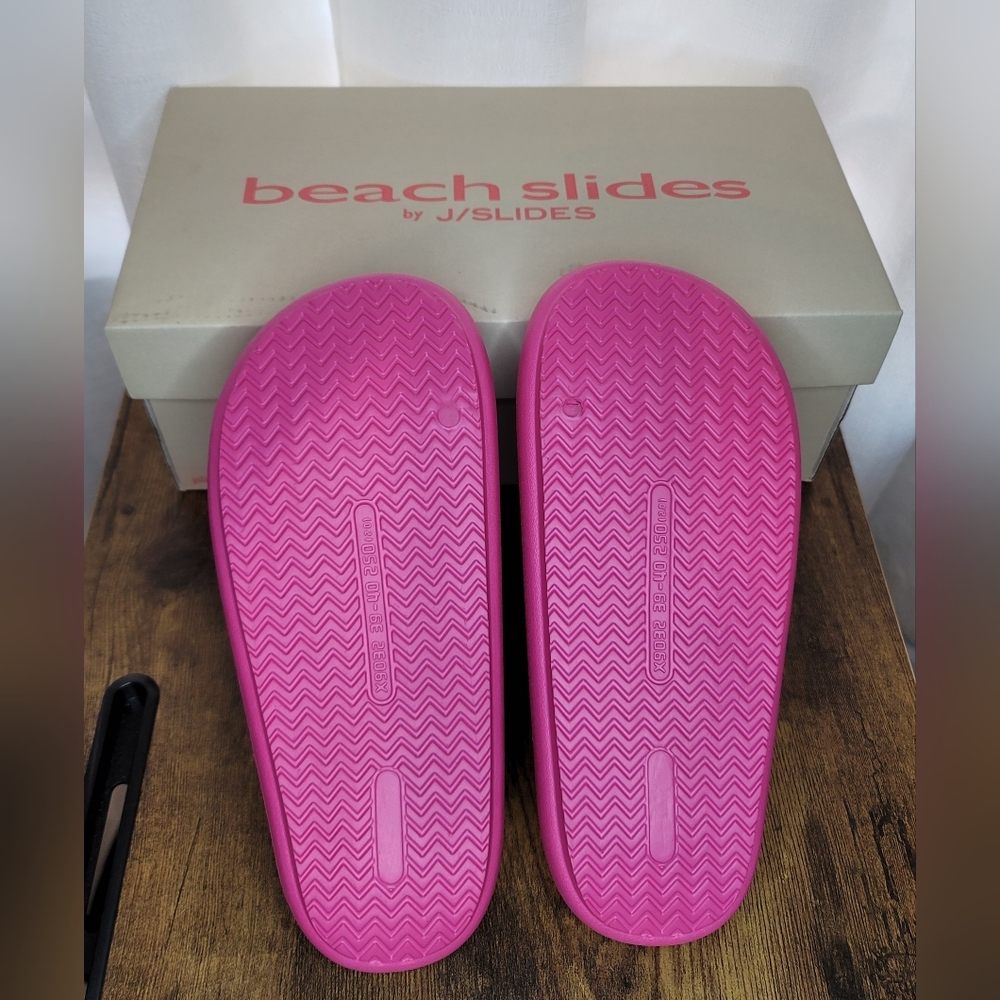 Pink Slide Sandals - Picture 4 of 7